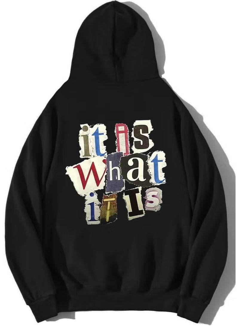 Elements Unisex Oversize It Is What It Is Hoodie - Image 1